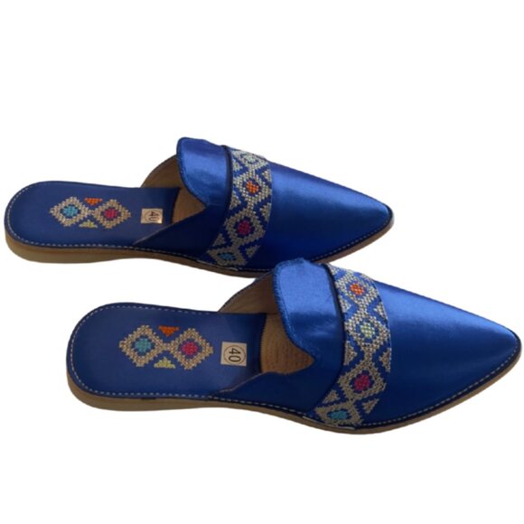 BZRD Moroccan Babouche Slippers - Picture 2 of 5